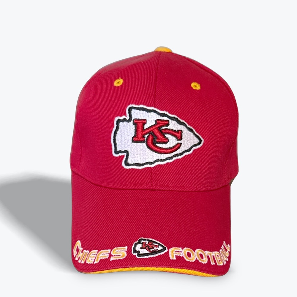 Rare Chiefs Football Strap Back Hat
